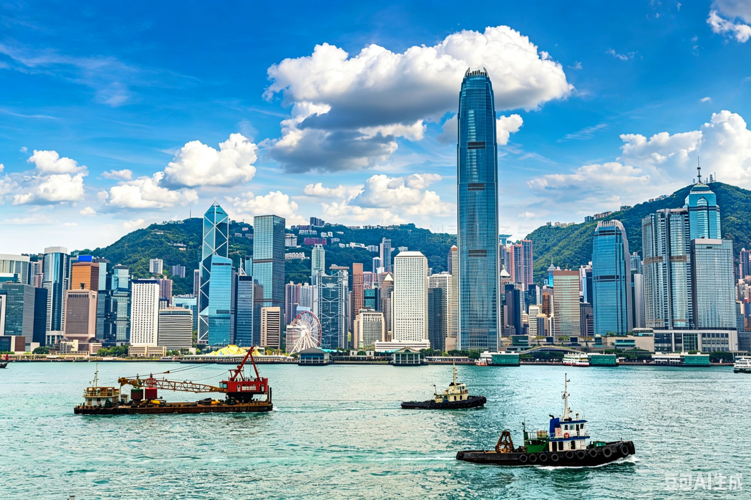 香港城市天际线